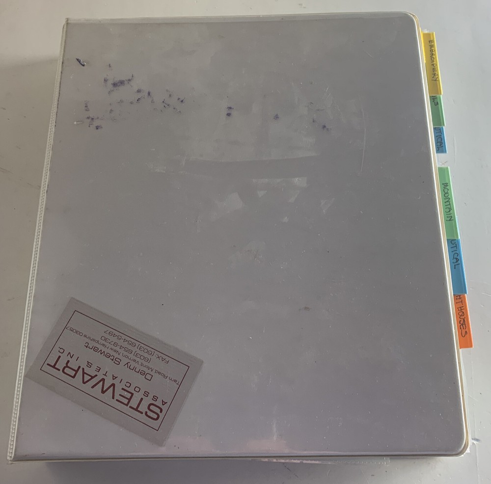 Vtg Ephemera Lot NH Embroidery Business Sales Book
