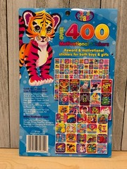 Lot of 3 Lisa Frank Over 400 Reward & Motivational Stickers P7566