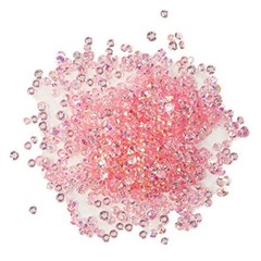 Buttons Galore Crystalz Iridescent Flat Back Gems for DIY Crafts – BABY COLORS