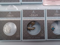 NEW Lot of 6 JOLEES JEWELS Crystallized Swarovski Elements Charms
