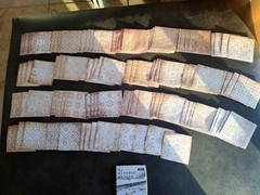 100pc Vint Scrapbooking Craft Papers 3 1/4 X 3 1/4 In Beige & White Patterns