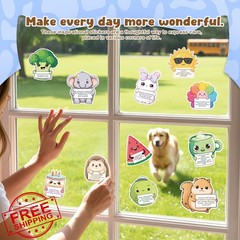 slapaflife Emotional Support Animal Stickers 100PCS