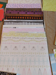 MIXED LOT OF 162 , K& Company, Colorbok, recollections, MSPCI Papers VARIOUS