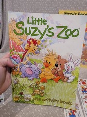 Little Suzy’s Zoo Coloring Activity Book Sticker Bear Foam Stamp Bookmark Lot