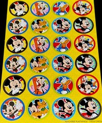 DISNEY MICKEY MOUSE STICKERS✨💛🧡❤️🩵🖤✨6” X 4”✨GOOFEY✨DONALD DUCK✨FUN TIME💫