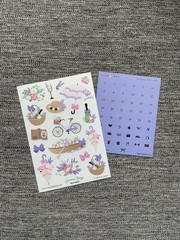 simply gilded Summer Fancy Daydream Planner deluxe Sticker & Deco Kit