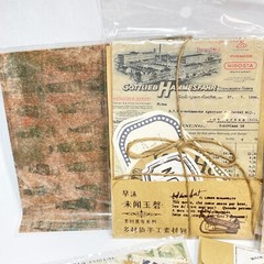 Ephemera Stationery supplies Junk Journals Scrapbooks Art Themed Collage, Box #1