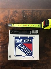 NHL Multi-Use Decal Reusable/Removable – WinCraft – NEW- NEW YORK RANGERS