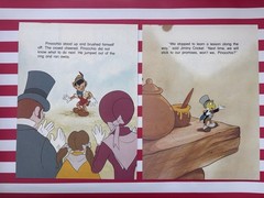 Pinocchio Circus junk journal & ephemera lot With Trinkets