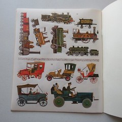 Discover Toys Of the Past Whitman Sticker Fun Vintage Book #1679
