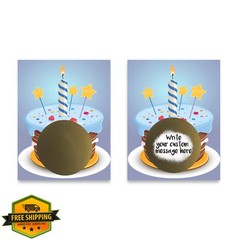 My Scratch Offs Scratch Notes Blue Birthday Cake 20 Pack