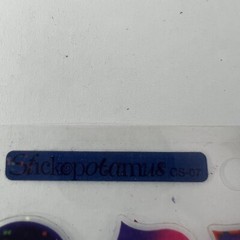 RED PURPLE PINK HEART STICKERS BY STICKOPOTAMUS OPEN UNUSED