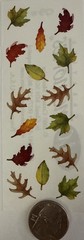 FALL LEAVES Stickers(15pc) Creative Memories•Autumn •Fall•Colorful•Card Making