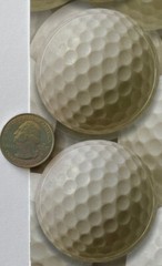 GOLF BALLS Card-Stock Stickers (19pc)Scrappin’Sports•Tee•Game •PGA Tour•Clubs•