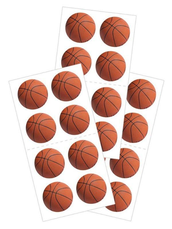 Basketball Sports Planner Stickers Papercraft DIY Crafts Envelope Seals School