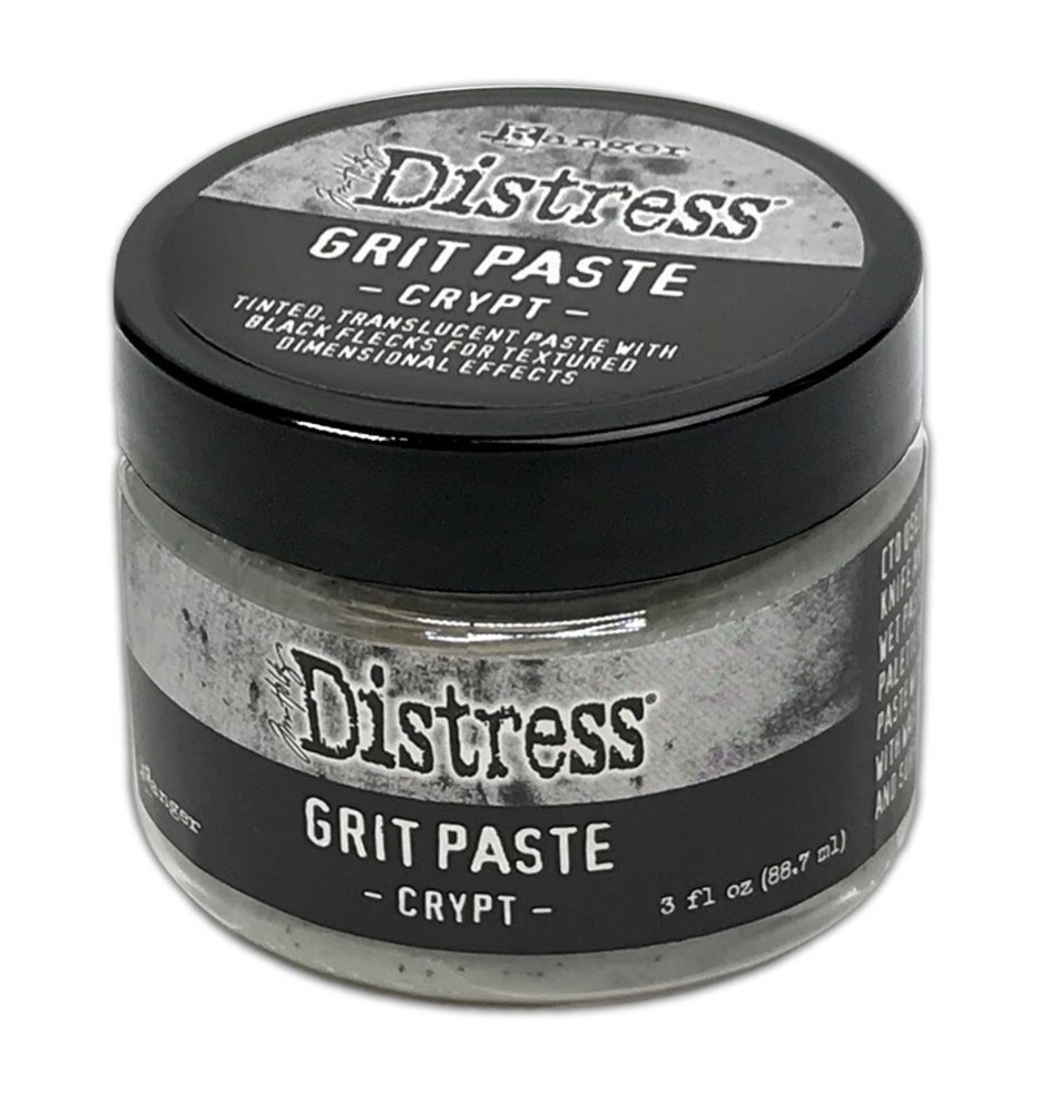 Tim Holtz – Distress Grit Paste – 3oz – Crypt – Halloween – Limited – Brand New