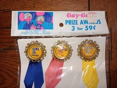 4 pkgs Themed Dimensional 1st 2nd 3rd place – AWARD RIBBONS – 12 pcs