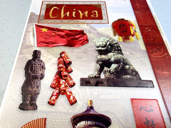 Paper House China Scrapbook Stickers Cardstock Pagoda Panda Great Wall Rickshaw