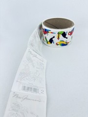 Vintage 1992 Parrots Mrs. Grossman’s Stickers Roll Scrapbooking Birds Animals