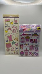 Assorted Sticker Collection Kids & Adults 3D Puffy Laser Inspirational Themes