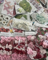 1,070 Pks Recollections Scrapbook Flowers Leaves Butterflies Lot New
