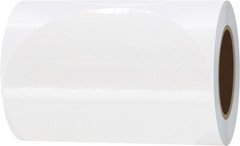 Clear Seal Sticker Labels 4 Inch round Circle Wafer Stickers/Labels 100 P