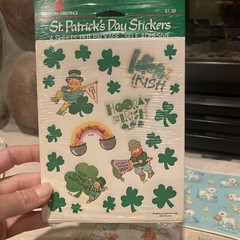 Vintage 1980s Stickers New Sealed Stickers Hallmark AGC Carlton Randor Suzy Spaf