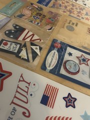 4th Of July Scrapbook Stickers LOT ; Jolee , Stickopotamus , And More