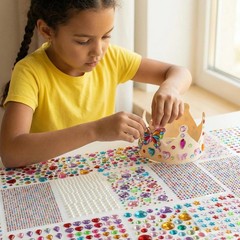 Vibrant 3521 Pieces Self Adhesive Gems – Perfect for Crafts & Scrapbooking