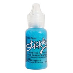 Ranger, Stickles Glitter Glue, Sea Glass Glitter Glue, Blue Stickles