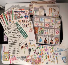 Large Lot Stickers Lisa Frank Stickopotamus Sandylion Frances Meyer Many More