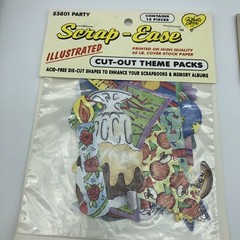 What’s New Scrap Ease Die Cut Acid Free Scrapbook embellishments lot of 4