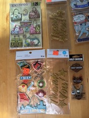 Scrapbook 3 D Stickers Lot Jolee’s Soft Spoken Recollections K & Co More New
