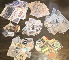 Huge Lot 90+ Travel Junk Journal Stickers Tickets Tags Labels Ephemera Vintage