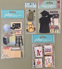 Lot of School Stickers & Die Cuts! Jolee’s Boutique, Sticko, Etc