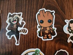 Lot Of 7 – Guardians Of The Galaxy Stickers- New