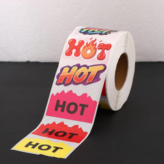 1000Pcs Rave Hot Stickers for Music Festivals, Flame Fire Labels | Colorful