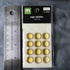 Making Memories Page Pebbles Square Round Circle Oval Rectangle Blank LOT 8 Pkgs
