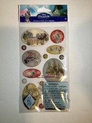 New Disney Frozen Olaf Scrapbooking Crafting Stickers Lot Of 2