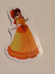 Princess Daisy from Super Mario Bros Nintendo Decal Sticker 1.75″