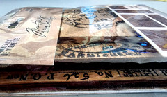 Tim Holtz Idea-ology Vignette Panels TH94124 Wood Blocks 5pc Mixed Media NIP