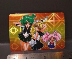 Vintage Stickers Sailor Moon Prism Vending Machine Sticker Card Manga VTG 90s