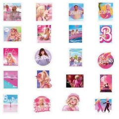 20+ BARBIE MOVIE Sticker Pack – Waterproof Vinyl – Laptop Waterbottle Phone Bike