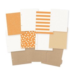 Simple Stories ~ LIMITED EDITION ORANGE ~ SN@P! Binder ~ Snap