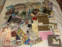 Mixed Lot of 125+ Scrapbook Stickers Die Cuts NEW Jolees Sticko, Heidi..,.