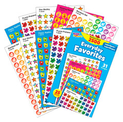 Everyday Favorites Superspots & Supershapes Stickers Variety Pack by Enterprise