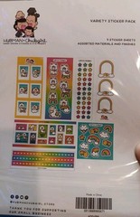 Hubman & Chubgirl No Probllama Rainbow variety Sticker set