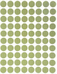 Circular Sticky Dot Color Label Stickers in Various Sizes 8MM-38MM 15 Sheets