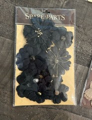 Mixed Lot Flowers Floral Scrapbook /Craft Embellishments All New L🌸🌸k!!