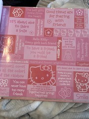 Vintage 2007 Hello Kitty Scrapbook Kit 12”x12” Papers/Stickers See Details 3-26